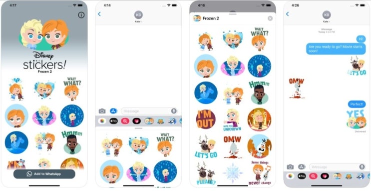 애플스토어 아이폰 , 아이패드 , 맥북 ( iPhone, iPad , iMessage ) 아이 메세지 토이스토리 , 겨울왕국 , 디즈니 스티커 한시적 무료 애플스토어 아이폰 , 아이패드 , 맥북 ( iPhone, iPad , iMessage ) 아이 메세지 토이스토리 , 겨울왕국 , 디즈니 스티커 한시적 무료