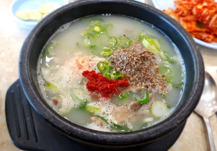 용설리 순대국 고기듬뿍 체인점아님!