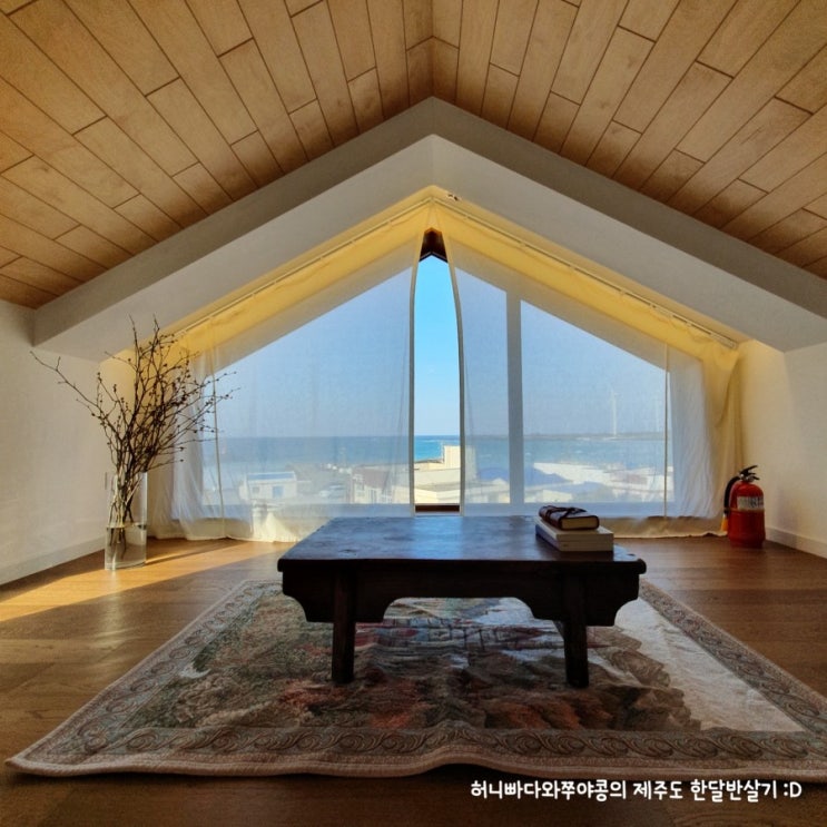  제주도 한달반살기, 구좌읍 재밌는 놀이터 감성숙소 유우스테이