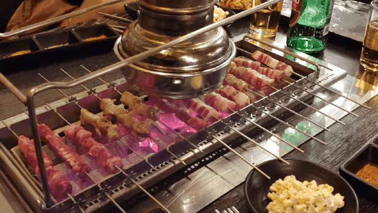  [홍대맛집]하이양꼬치 본점 무한리필 양꼬치엔칭따오