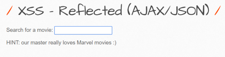  XSS - Reflected(AJAX/JSON)