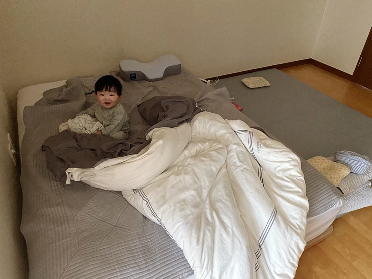  엔젤키드 침대가드 하나로 안전한 육아하기