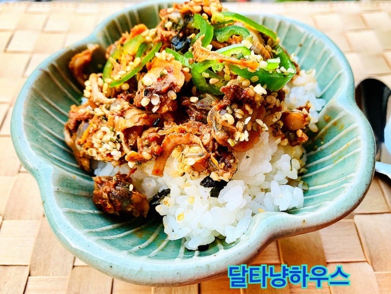 꼬막비빔밥 만들기. 꼬막비빔밥 황금레시피. 실패없는 꼬막무침 양념장까지~ : 네이버 블로그