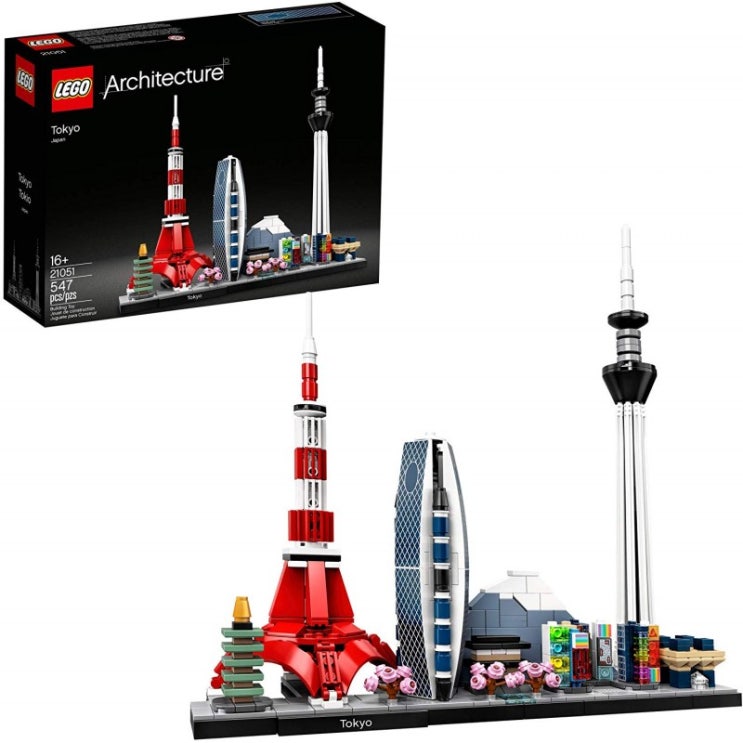  [강추] LEGO Architecture Skylines : Tokyo 21051 Building Kit 성인을위한 소장 가치 건축 세트 2020 년 신 가격은?