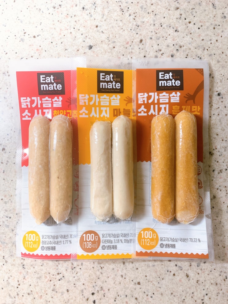  랭킹닭컴 닭가슴살소시지 맛비교 [잇메이드닭가슴살소시지]