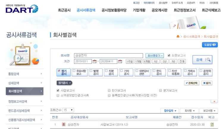  데이터크롤링 프로젝트 2 - 기업경쟁사 찾기 (dart 사업 내용 크롤링)