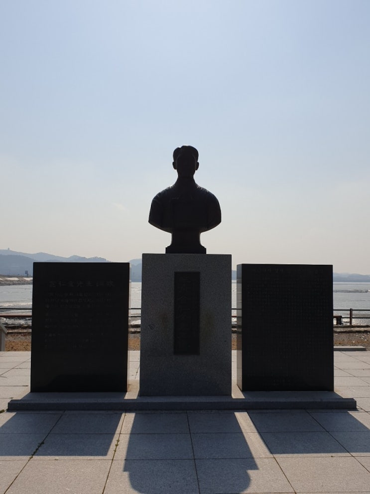 서천 여행, 김인전 공원의 경제 김인전선생 흉상(대한독립 영웅전 테마기행)