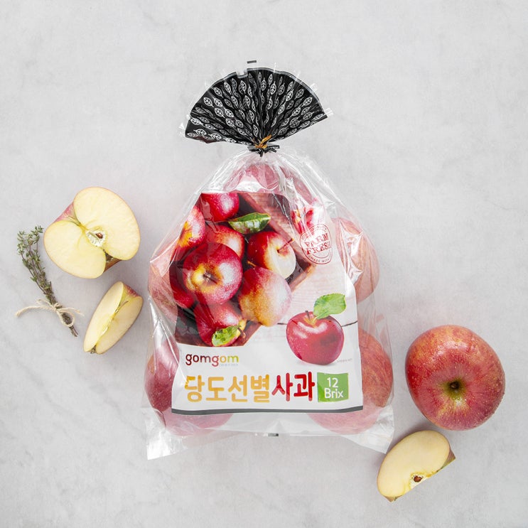  [강추] 곰곰 당도선별 사과, 2kg (특대), 1봉 가격은?