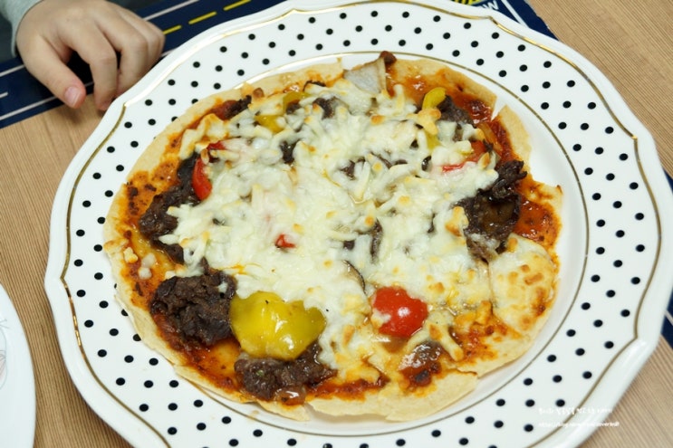  불고기또띠아피자 집에서 맛있게! with 고기쇼핑몰 우리소고기
