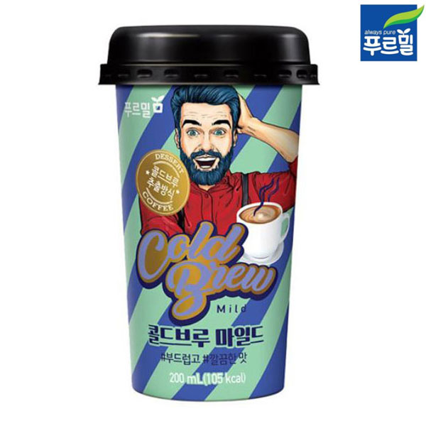 푸르밀 콜드브루 마일드 200mlx10컵, 10개, 200ml 추천해요 푸르밀 콜드브루 마일드 200mlx10컵, 10개, 200ml 추천해요