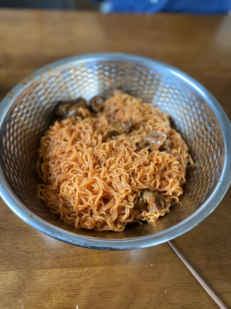  도전! 불닭비빔면