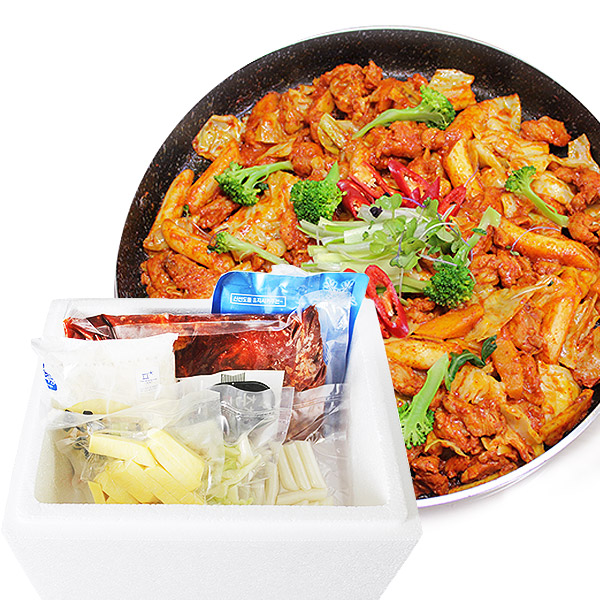 산노을 춘천 본 닭갈비 1kgX1세트, 단일상품 추천해요