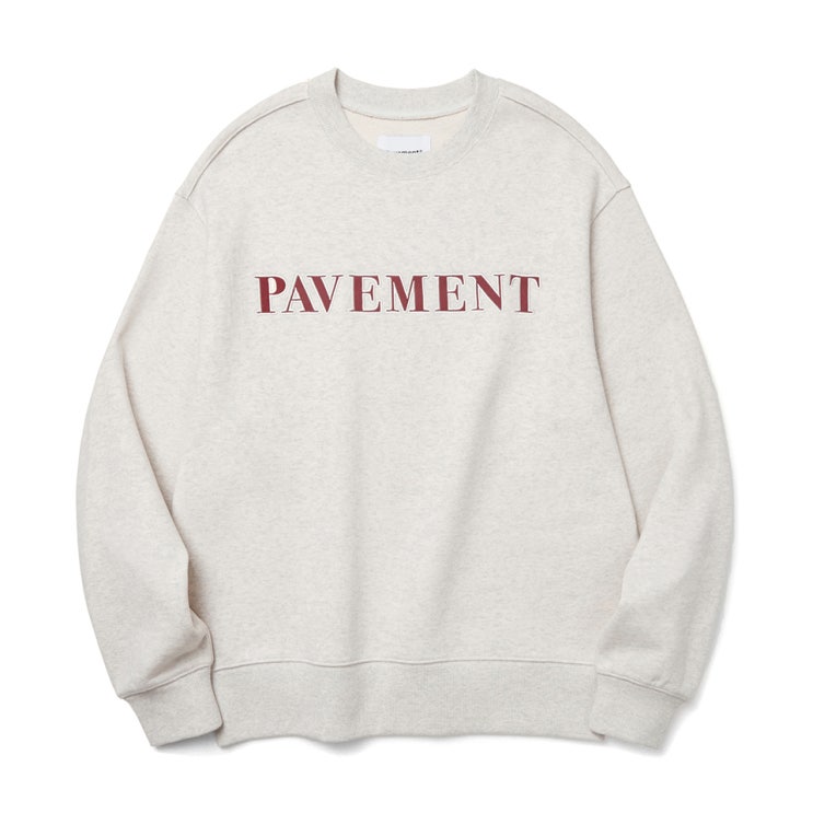  20대 커플 맨투맨 추천 '페이브먼트(pavement)' 크루넥