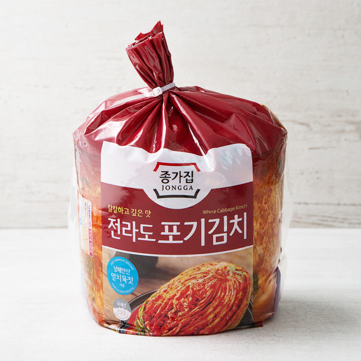  종가집 전라도 포기김치 추천드립니다.