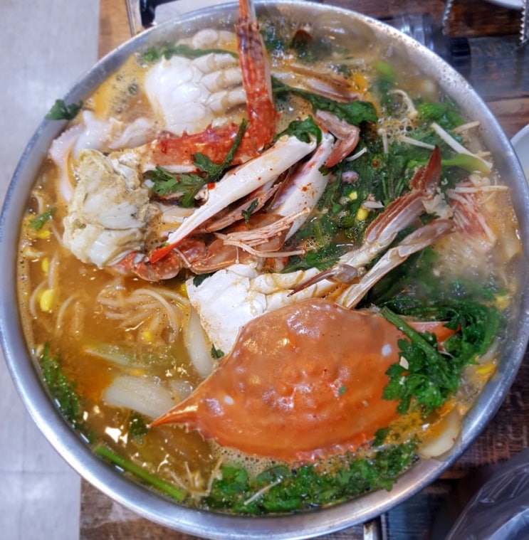  계양구청 맛집 / 계양구청 밥집 / 용종동 맛집 / 시원한 국물이 일품인 꽃게탕 <명게원간장게장>