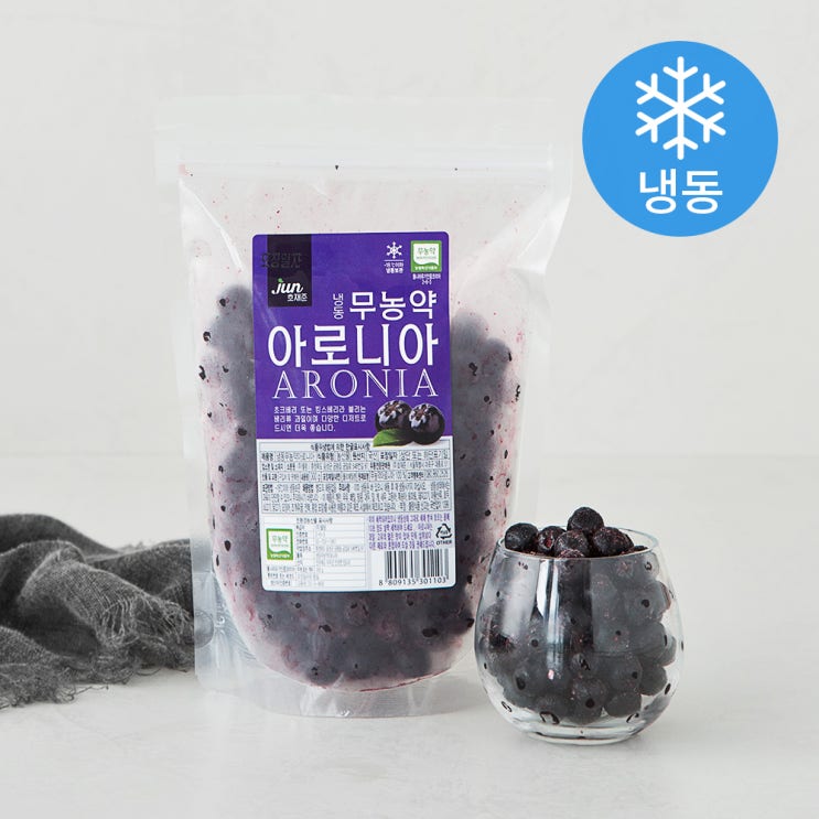  (로켓배송)호재준 무농약인증 아로니아 (냉동), 300g, 1개 추천해요