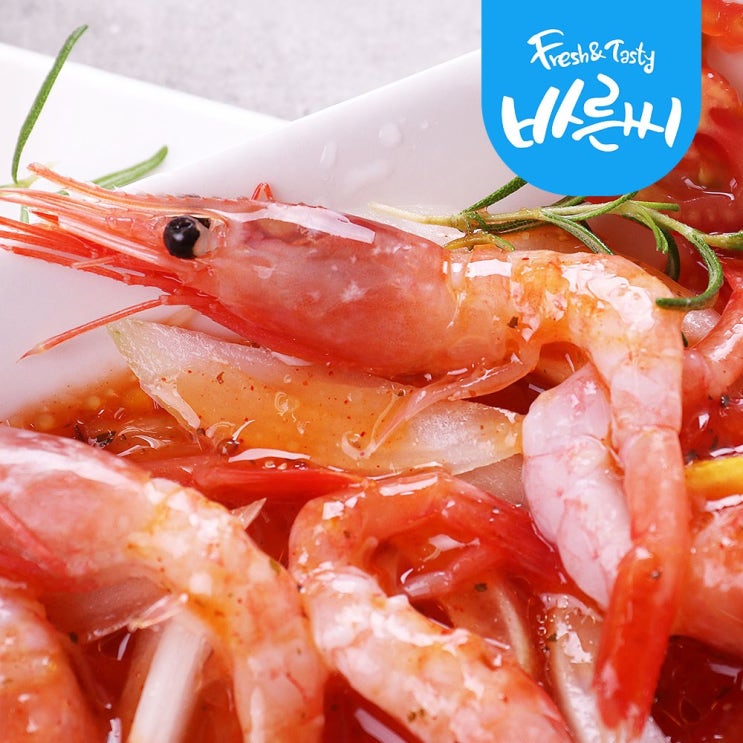  바른씨 급냉한 제주도 자연산 딱새우 500g, 횟감용 딱새우 대 500g 추천해요