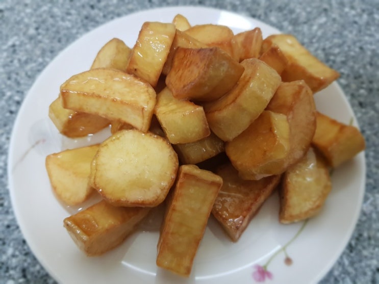  고구마맛탕 만들기(맛탕시럽 황금비율)