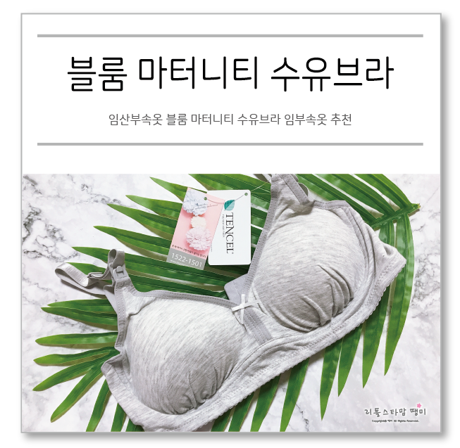  임산부속옷 블룸 마터니티 수유브라 임부속옷 추천