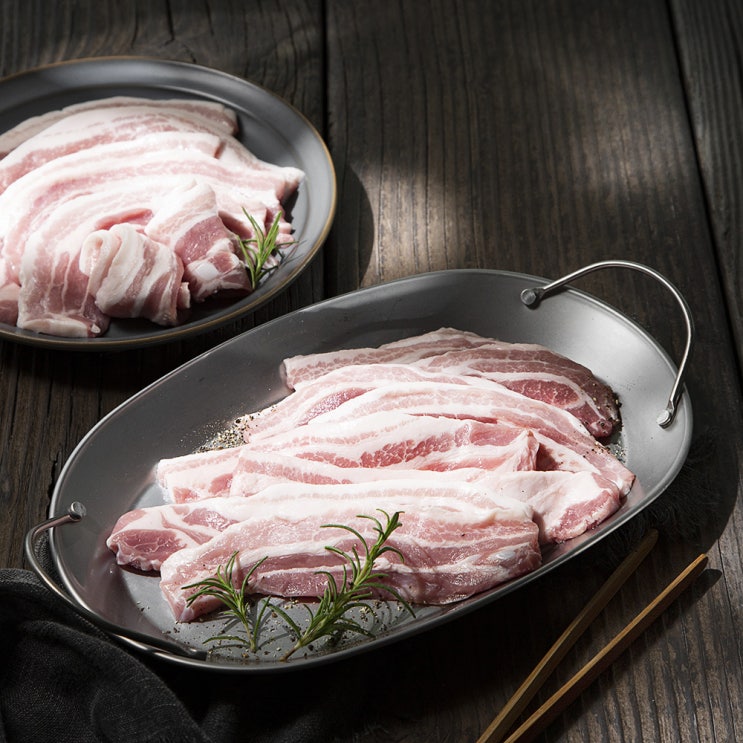  [ 리뷰 포함 ]   생생포크 1등급 삼겹살 구이용 (냉장), 1.4kg, 1팩