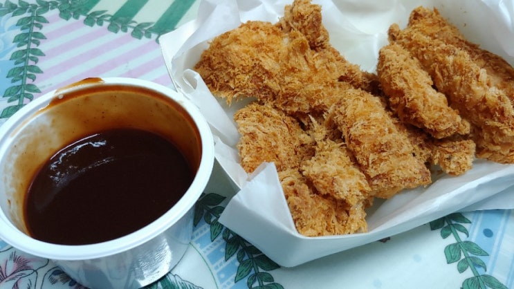  [조식] 치킨텐더 / 전복버터구이 / 와이씨 확 마- 