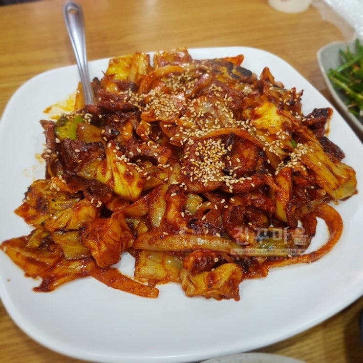  평촌 쭈꾸미 / 파전 로컬맛집 은근 사람많네~
