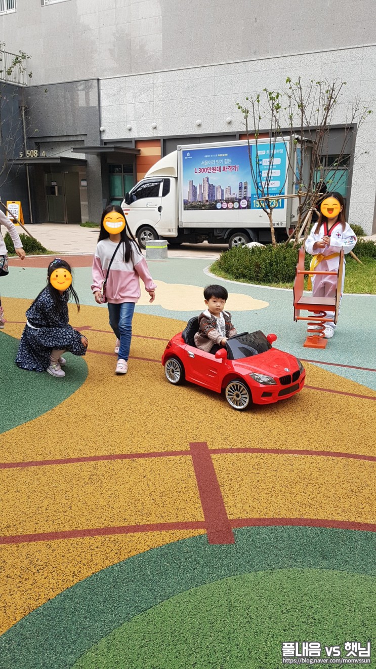 놀이터 인싸 만들어주는 유아 BMW 아기 전동 자동차!