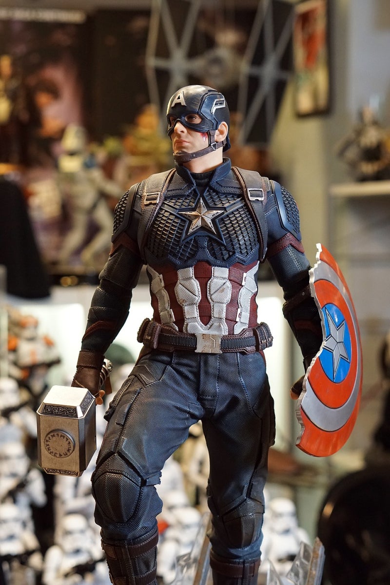 마블] 캡틴VS캡틴 : 아이언스튜디오 엔드게임 캡틴아메리카 1/4 쿼터 스태츄 (스크롤) : 네이버 블로그