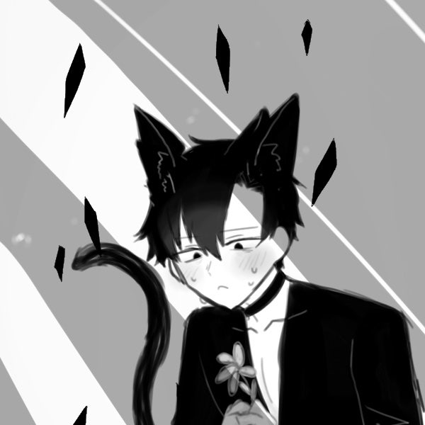 Picrew 커플 흑백 전신 반신 네이버 블로그