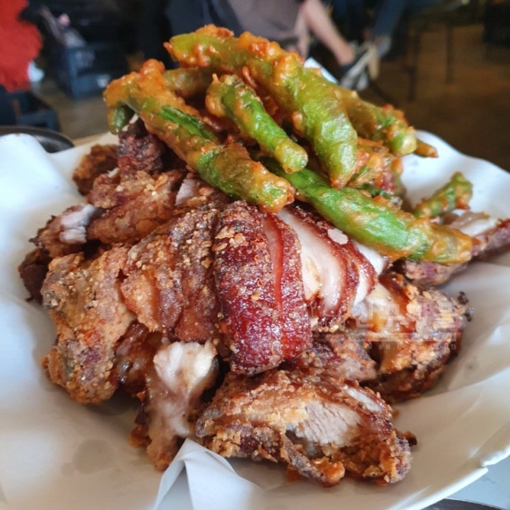  문래창작촌 맛집 [그믐족발] 소문난 튀김족발 직접 먹고난 후기