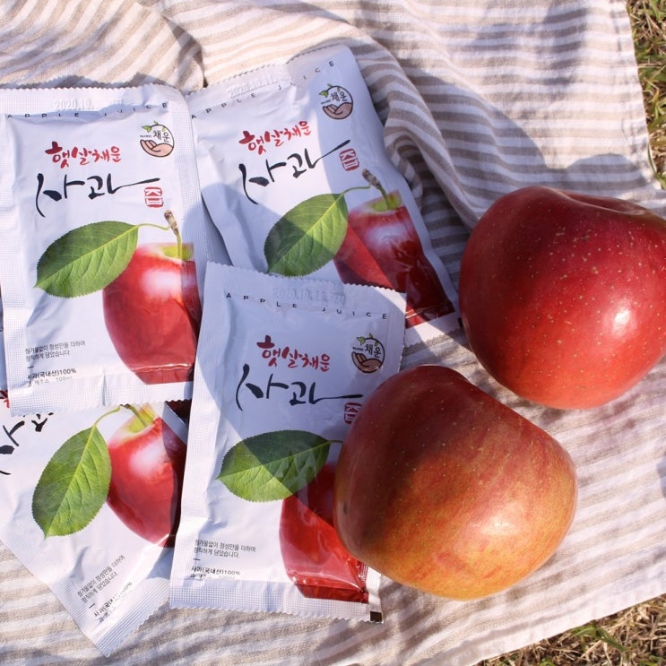  100% 영주 상품사과 착즙 사과즙 30포, 100ml 추천해요