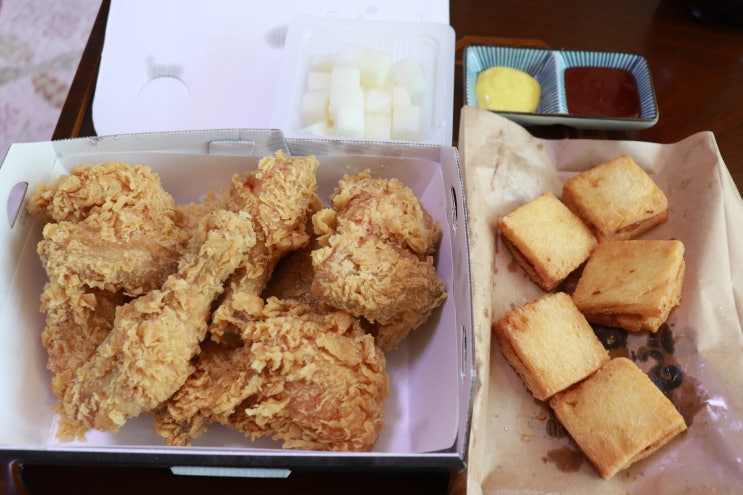  BBQ 황금올리브 치킨 멘보샤 솔직후기