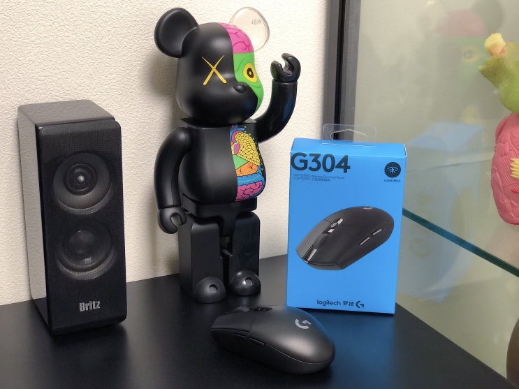  로지텍 G304 무선 게이밍 마우스 사용후기 (G HUB 드라이버 다운로드)