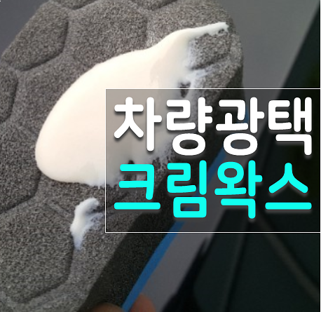  차량용왁스 추천 크림형 터틀왁스 광택내기 쉽다.