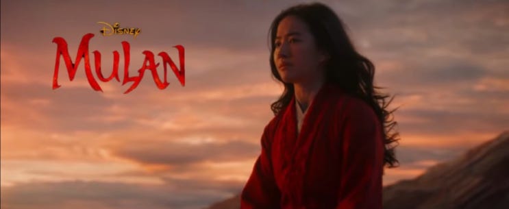  뮬란 개봉일 연기 확정 2020년 7월 24일