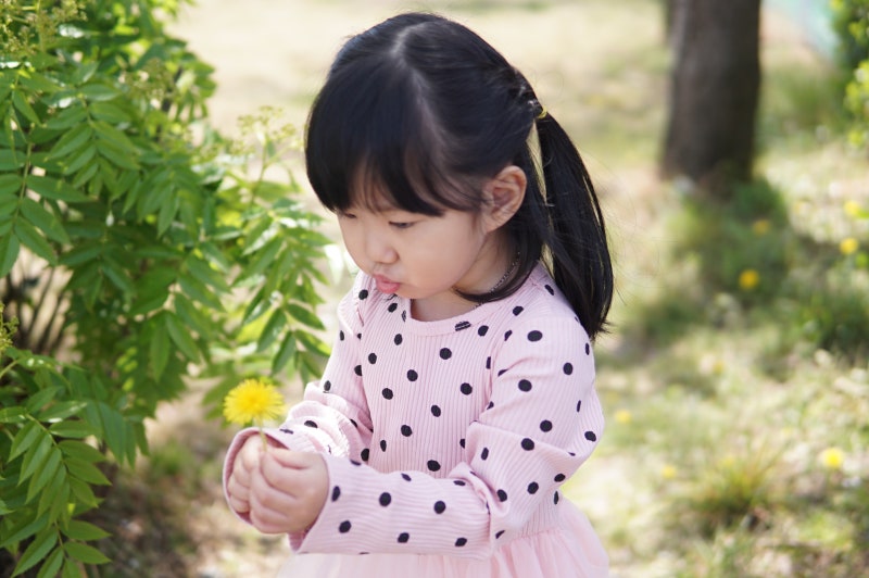 여아쇼핑몰 은은남매 유아땡땡이원피스로 인싸되요