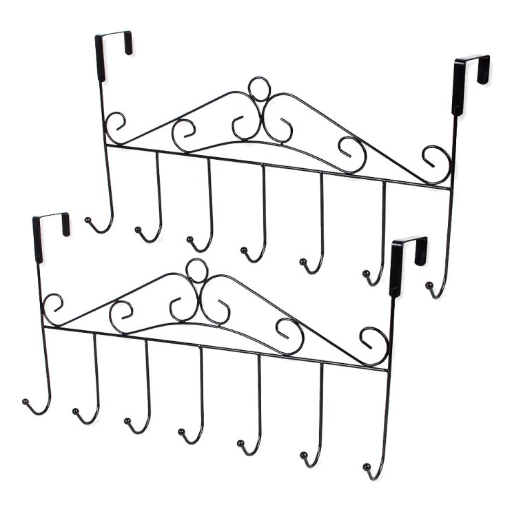 [ 제품 리뷰 ] -  에스파스 도어훅 옷걸이 와이어 7p, 블랙, 2개