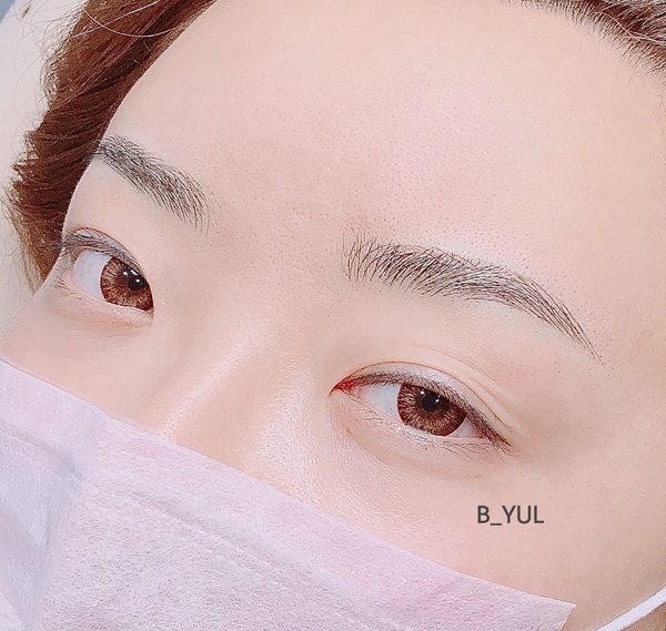  광주눈썹문신:전대눈썹:자연눈썹[비율]