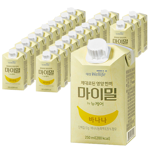 [뜨는상품][핫한상품]대상웰라이프 뉴케어 마이밀 바나나, 250ml, 24개 제품을 소개합니다!!