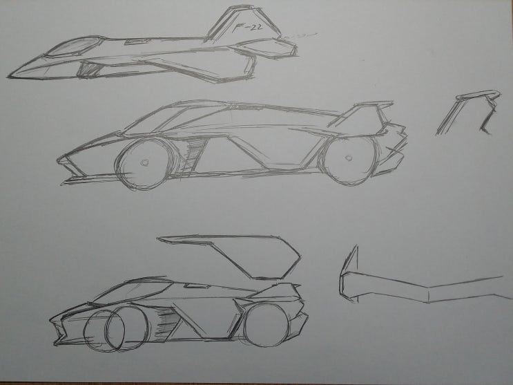  F-22 컨셉트 카
