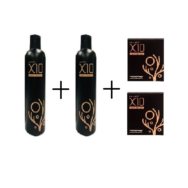 씨놀 X-10 엑스텐 샴푸&컨디셔너 1EA + 비누, 2세트 추천해요 씨놀 X-10 엑스텐 샴푸&컨디셔너 1EA + 비누, 2세트 추천해요