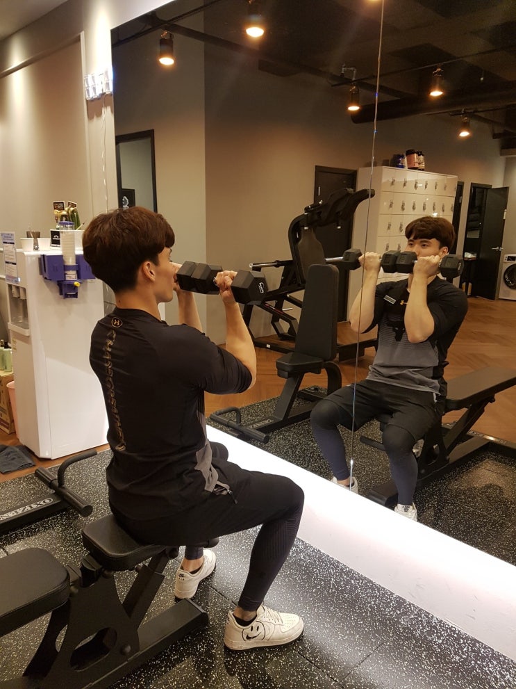  [구월동 피티센터]어깨 깡패 만들기,아놀드 프레스