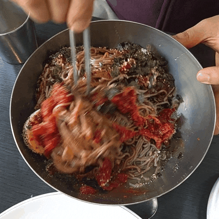  시원한 동탄 메밀 막국수 맛집 봉평진메밀막국수보쌈