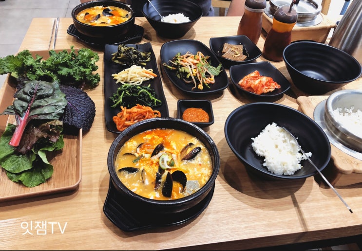  [부천스타필드 맛집] 순두부찌개와 쌈밥이 맛있는 곳, 돌솥밥이 비빔밥으로 만석장