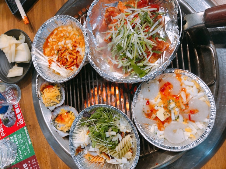  오이도 조개구이 맛집 - 청춘조개