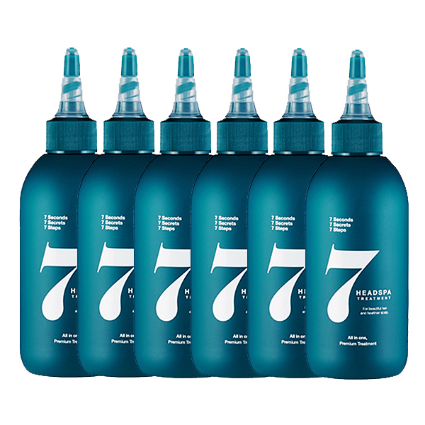  <최저가>헤드스파 7 트리트먼트 파란눈 블랙 헤어팩 + 깔끔이 증정, 6개, 200ml 꿀정보예요~