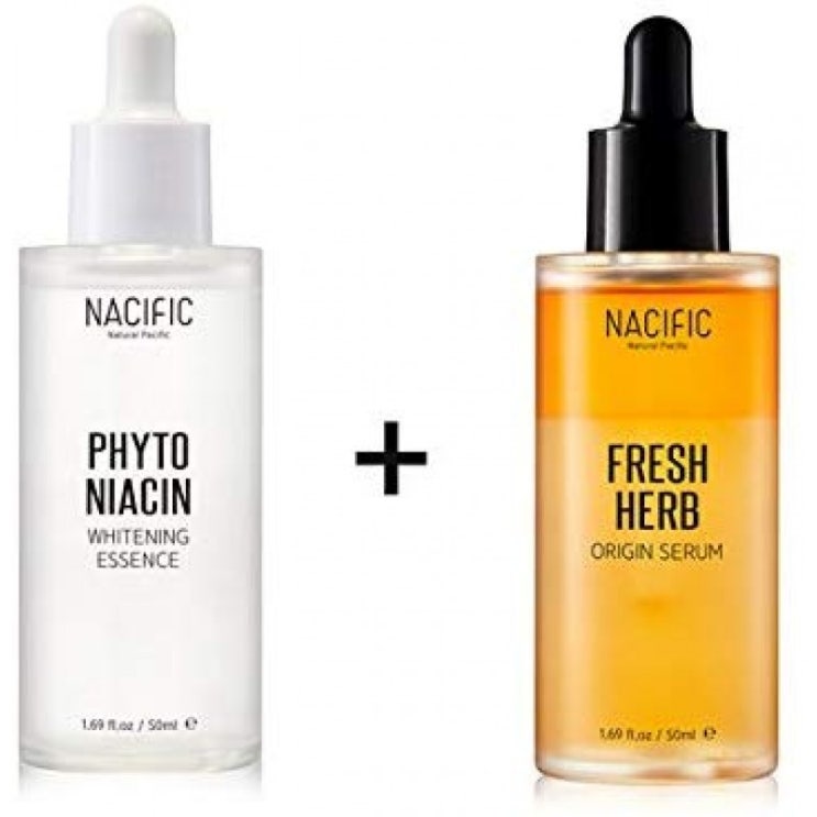 [미용 에센스] [Renewal] NACIFIC Fresh Herb Origin Serum 50ml + Phyto Niacin Whitening Essence 50ml, 1 추천해요
