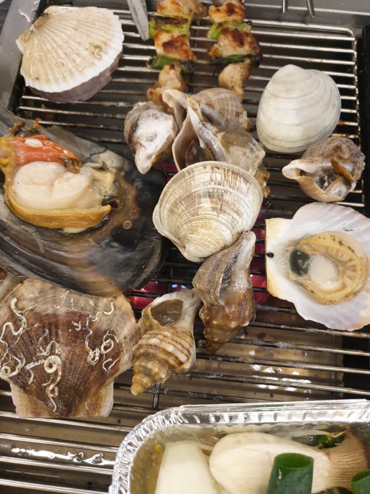  안산고잔동맛집 왕십리조개창고  조개랑 고기 무한리필