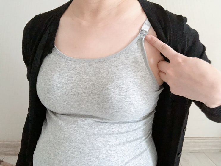  출산준비물 수유브라 :: 블룸 순면 수유나시