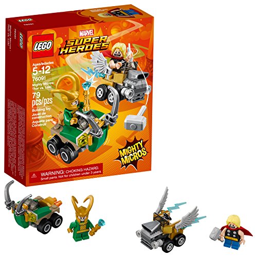  [강추] 레고 슈퍼 히어로Mighty Micros Thor Vs.Loki 76091건물 키트( 79피스), 본품선택 가격은?